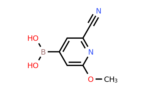 CAS 2225170-51-2 | (2-Cyano-6-methoxypyridin-4-YL)boronic acid
