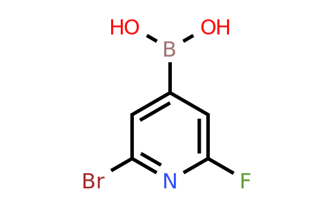 CAS 2225176-29-2 | (2-Bromo-6-fluoropyridin-4-YL)boronic acid