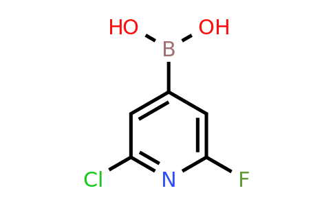 CAS 2225176-58-7 | (2-Chloro-6-fluoropyridin-4-YL)boronic acid