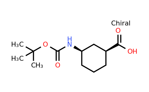 CAS 222530-34-9 | (1S,3R)-3-{[(tert-butoxy)carbonyl]amino}cyclohexane-1-carboxylic acid