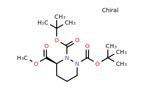 CAS 222556-21-0 | (S)-Tetrahydro-pyridazine-1,2,3-tricarboxylic acid 1,2-di-tert-butyl ester 3-methyl ester