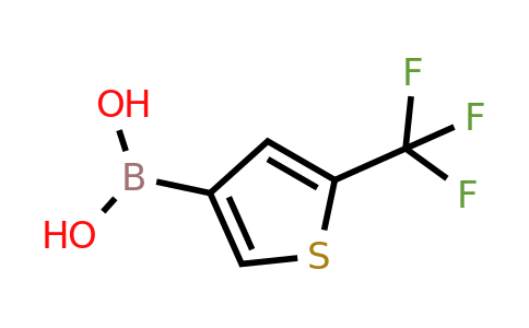 CAS 2242644-66-0 | 5-(Trifluoromethyl)thiophene-3-boronic acid