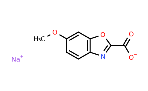 CAS 2305079-68-7 | 6-Methoxy-benzooxazole-2-carboxylic acid sodium salt