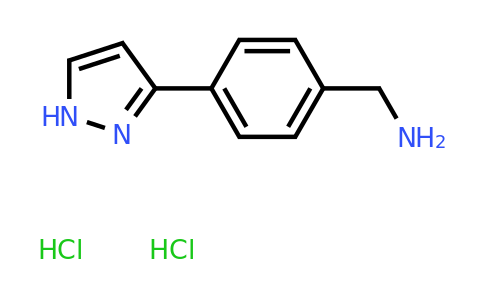 CAS 2331260-15-0 | 4-(1H-Pyrazol-3-yl)-benzylamine dihydrochloride
