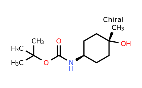 CAS 233764-31-3 | Tert-butyl (1R,4R)-4-hydroxy-4-methylcyclohexylcarbamate