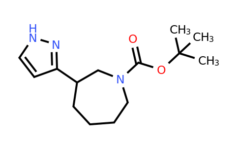 CAS 2384419-32-1 | tert-butyl 3-(1H-pyrazol-3-yl)azepane-1-carboxylate