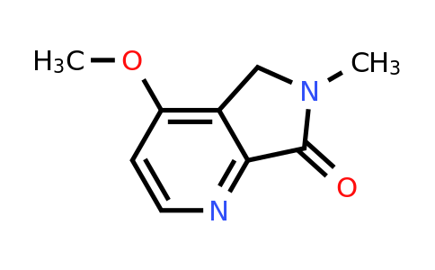 CAS 2407051-39-0 | 4-Methoxy-6-methyl-5,6-dihydro-pyrrolo[3,4-b]pyridin-7-one