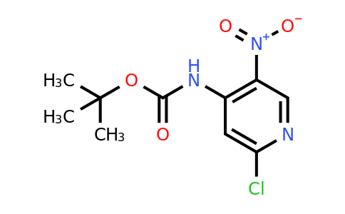 CAS 240815-74-1 | (6-Chloro-3-nitro-pyridin-4-yl)-carbamic acid tert-butyl ester