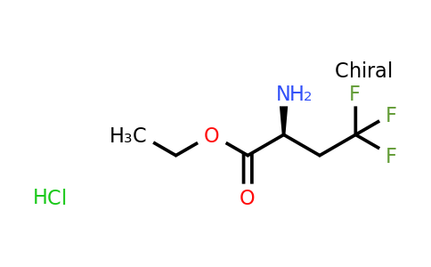 CAS 2408429-60-5 | (S)-2-Amino-4,4,4-trifluoro-butyric acid ethyl ester hydrochloride
