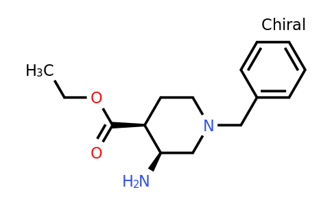 CAS 2408429-62-7 | cis-3-Amino-1-benzyl-piperidine-4-carboxylic acid ethyl ester