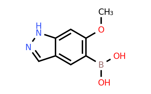 CAS 2408429-67-2 | 6-Methoxy-1H-indazole-5-boronic acid