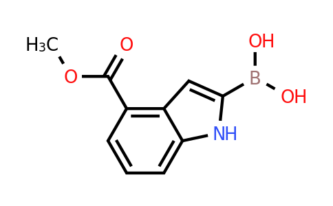 CAS 2408429-78-5 | 4-Methoxycarbonyl-1H-indole-2-boronic acid