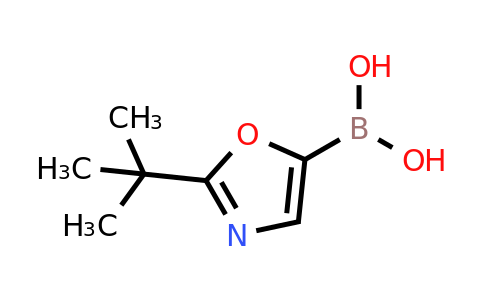 CAS 2408429-85-4 | 2-tert-butyl-Oxazole-5-boronic acid