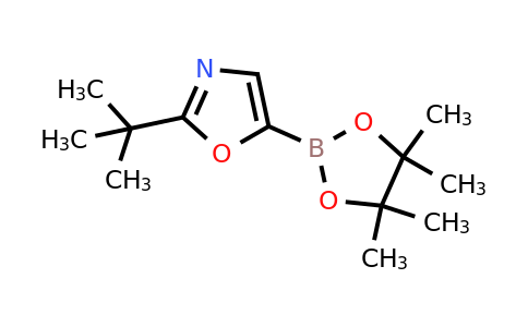 CAS 2408429-93-4 | 2-tert-Butyl-oxazole-5-boronic acid pinacol ester