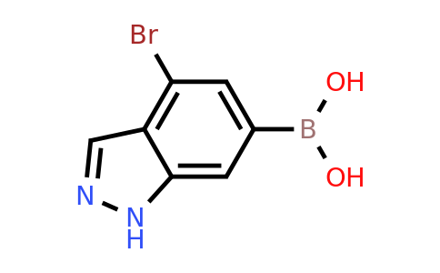 CAS 2408430-04-4 | 4-Bromo-1H-indazole-6-boronic acid