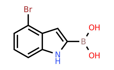CAS 2408430-18-0 | 4-Bromo-1H-indole-2-boronic acid