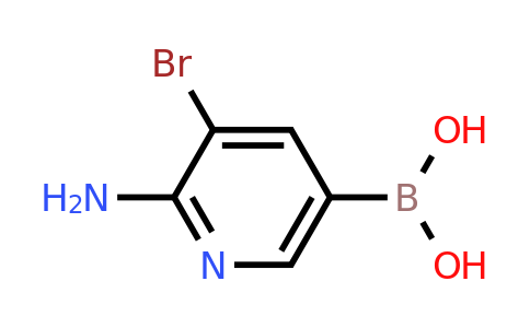 CAS 2408430-22-6 | 2-Amino-3-bromo-pyridine-5-boronic acid