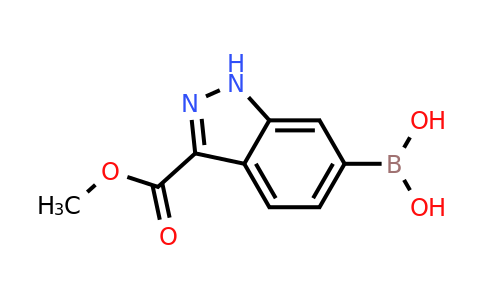 CAS 2408430-27-1 | 3-Methoxycarbonyl-1H-indazole-6-boronic acid