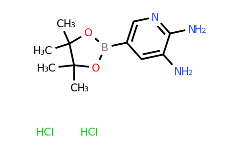 CAS 2408430-28-2 | 5-(4,4,5,5-Tetramethyl-[1,3,2]dioxaborolan-2-yl)-pyridine-2,3-diamine dihydrochloride