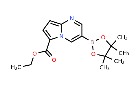 CAS 2408430-30-6 | 3-(4,4,5,5-Tetramethyl-[1,3,2]dioxaborolan-2-yl)-pyrrolo[1,2-a]pyrimidine-6-carboxylic acid ethyl ester