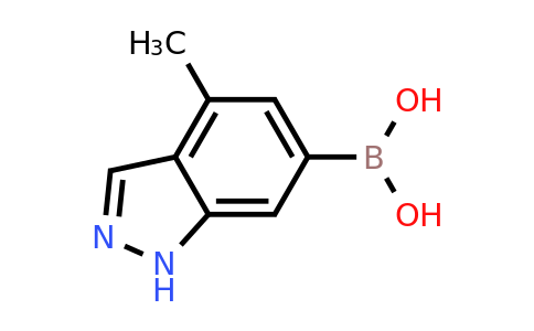 CAS 2408430-32-8 | 4-Methyl-1H-indazole-6-boronic acid