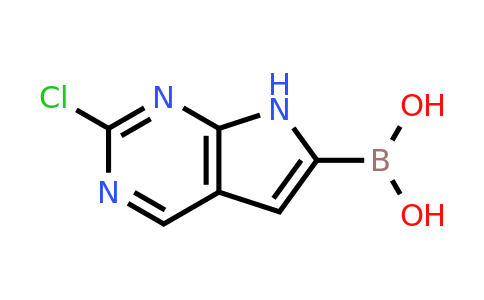 CAS 2408430-41-9 | 2-Chloro-7H-pyrrolo[2,3-d]pyrimidine-6-boronic acid