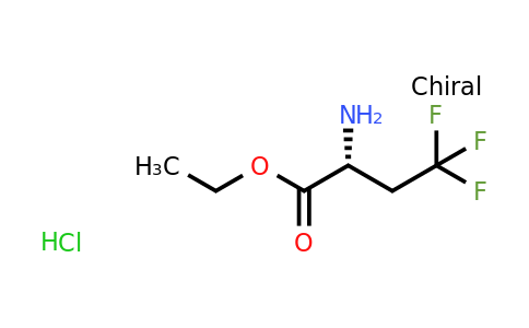 CAS 2408437-80-7 | (R)-2-Amino-4,4,4-trifluoro-butyric acid ethyl ester hydrochloride