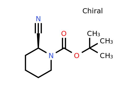 CAS 242459-44-5 | 1-​piperidinecarboxylic acid, 2-​cyano-​, 1,​1-​dimethylethyl ester, (2s)​-