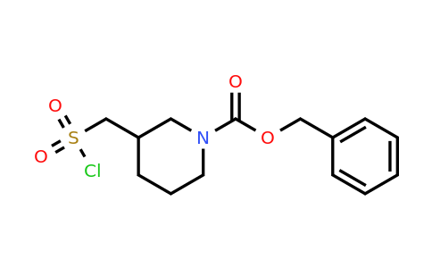CAS 242459-83-2 | Benzyl 3-((chlorosulfonyl)methyl)piperidine-1-carboxylate