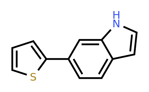 CAS 243972-30-7 | 6-Thiophen-2-yl-1H-indole