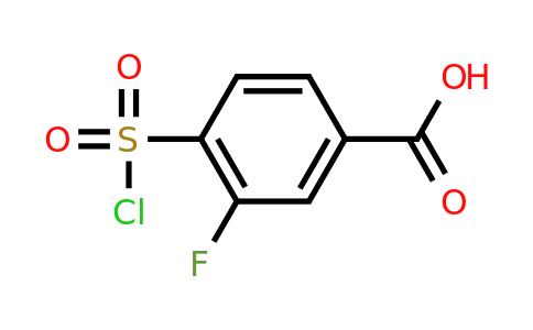 CAS 244606-33-5 | 4-(chlorosulfonyl)-3-fluorobenzoic acid