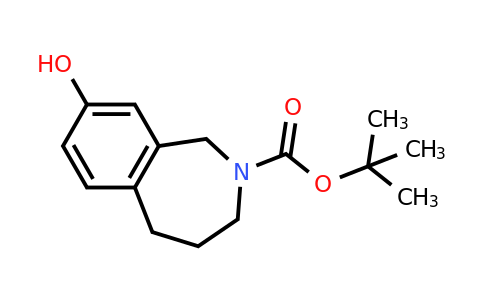 CAS 247133-24-0 | Tert-butyl 8-hydroxy-4,5-dihydro-1H-benzo[C]azepine-2(3H)-carboxylate