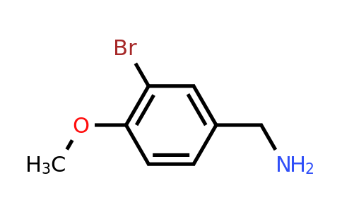 CAS 247254-47-3 | (3-bromo-4-methoxyphenyl)methanamine