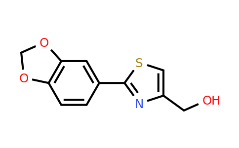 CAS 248249-56-1 | (2-Benzo[1,3]dioxol-5-YL-thiazol-4-YL)-methanol
