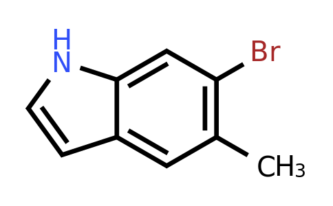 CAS 248602-16-6 | 6-bromo-5-methyl-1H-indole
