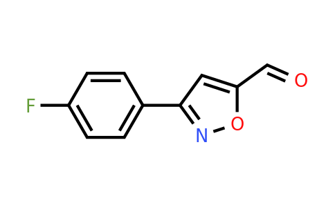 CAS 251912-65-9 | 3-(4-Fluoro-phenyl)-isoxazole-5-carbaldehyde