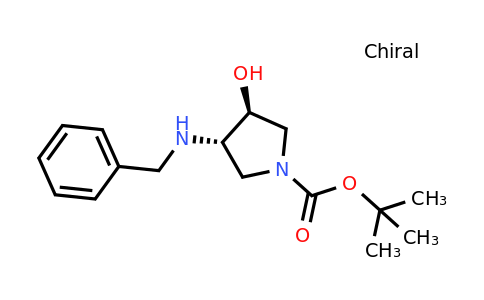 CAS 252574-03-1 | tert-butyl (3S,4S)-3-(benzylamino)-4-hydroxypyrrolidine-1-carboxylate