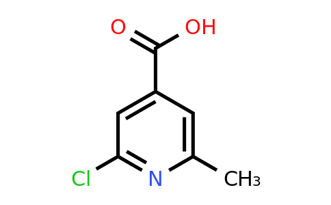 CAS 25462-85-5 | 2-chloro-6-methylpyridine-4-carboxylic acid
