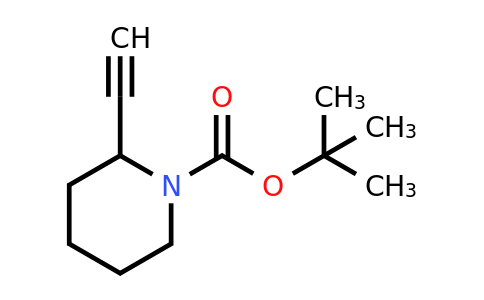 CAS 255864-58-5 | 1-Piperidinecarboxylic acid, 2-ethynyl-, 1,1-dimethylethyl ester