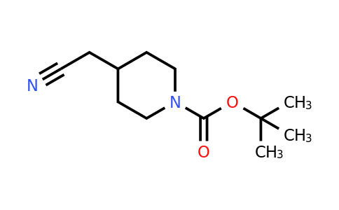 CAS 256411-39-9 | tert-butyl 4-(cyanomethyl)piperidine-1-carboxylate