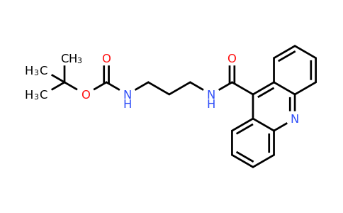 CAS 259222-01-0 | {3-[(Acridine-9-carbonyl)-amino]-propyl}-carbamic acid tert-butyl ester