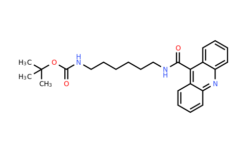 CAS 259222-02-1 | {6-[(Acridine-9-carbonyl)-amino]-hexyl}-carbamic acid tert-butyl ester