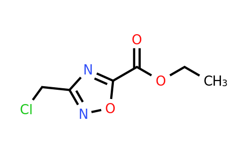 CAS 25977-19-9 | Ethyl 3-(chloromethyl)-1,2,4-oxadiazole-5-carboxylate