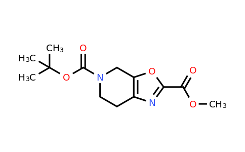 CAS 259809-74-0 | 5-tert-butyl 2-methyl 4H,5H,6H,7H-[1,3]oxazolo[5,4-c]pyridine-2,5-dicarboxylate