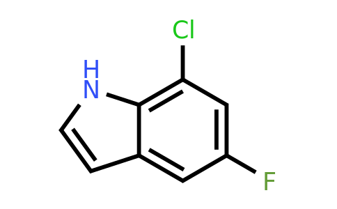 CAS 259860-01-0 | 7-chloro-5-fluoro-1H-indole