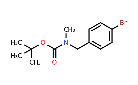 CAS 260809-26-5 | (4-Bromo-benzyl)-methyl-carbamic acid tert-butyl ester