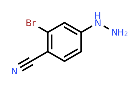 CAS 263845-82-5 | 2-Bromo-4-hydrazinylbenzonitrile