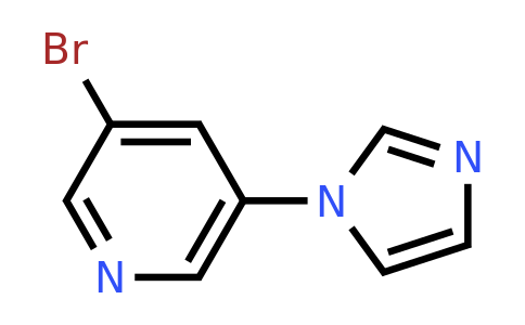 CAS 263868-66-2 | 3-Bromo-5-(1H-imidazol-1-YL)pyridine