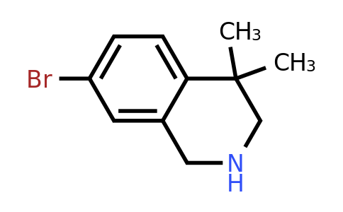 CAS 264602-74-6 | 7-Bromo-4,4-dimethyl-1,2,3,4-tetrahydro-isoquinoline
