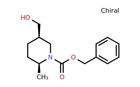 CAS 2649271-34-9 | benzyl cis-5-(hydroxymethyl)-2-methyl-piperidine-1-carboxylate